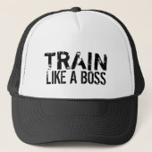 Train als een bss GYM-werkout Trucker Pet (Voorkant)
