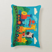 Train animal mignon - Conception Coussin pour enfa (Dos(Vertical))