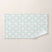 Train Animaux Couverture Bleue Bébé (Serviette à main)