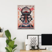 Train, Art Deco  Art Poster (Thuiskantoor)