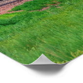 train avec de nombreuses voitures à poster (Coin)