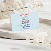 Train Birthda Plié Carte de tente alimentaire, Chu