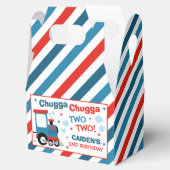 Train Birthday Decor Chugga Chugga Twee Bedankdoosjes (Geopend)