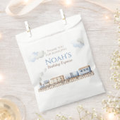 Train Birthday Favor Bags Bedankzakje (Geknipt)