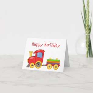 Train Birthday-kaart Kaart