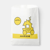 Train Birthday Party Bedankzakje (Voorkant)