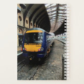 Train bleu et jaune (Dos)