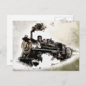 Train! Briefkaart (Voorkant / Achterkant)