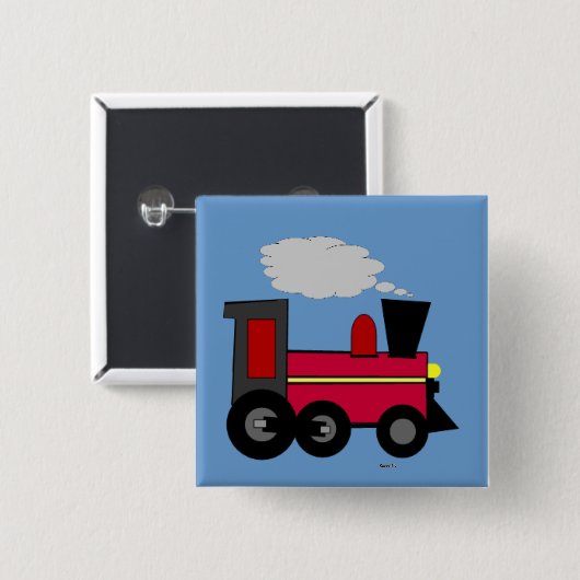 Train Button Badge (Voorkant /achterkant)