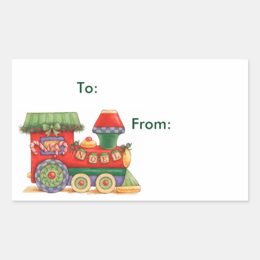 Train - Cadeau Labels (Voorkant)