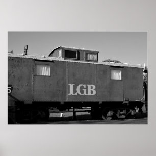 Train Car Foto Poster