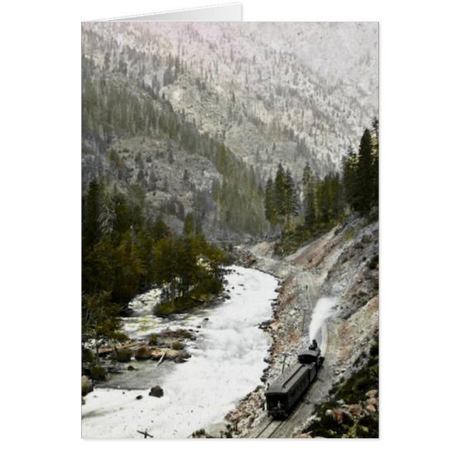 Train coloré par main Offcial Photographe (Devant)