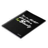 TRAIN COMME UNE BÊTE Journal de conditionnement ph (Côté gauche)