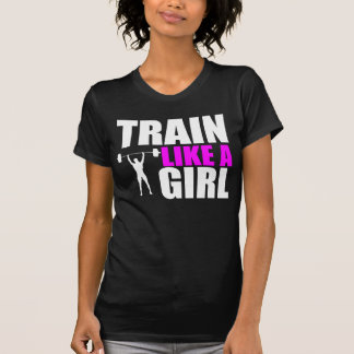 Train comme une fille - T-shirt convenable d'élite