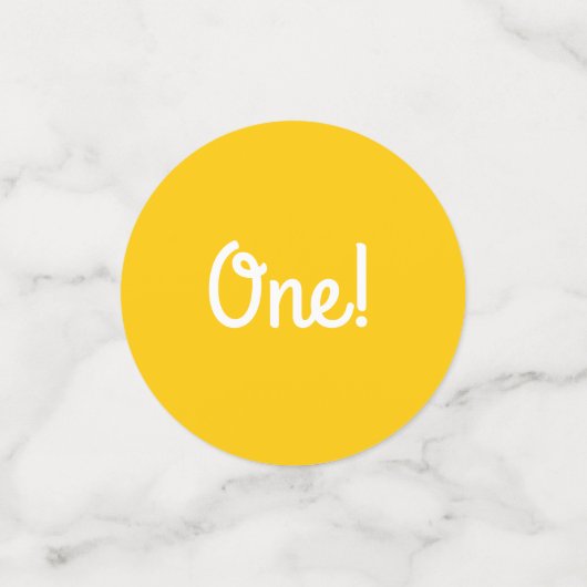 Train Cute Choo-Choo 1st Birthday Party Thema Confetti (Kleine voorkant)