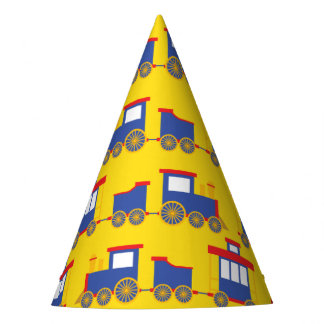Train Cute Choo-Choo 1st Birthday Party Thema Feesthoedjes