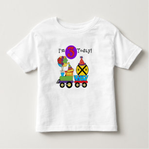 Train d'anniversaire 3e Anniversaire Tshirts et ca