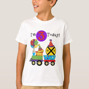 Train d'anniversaire 3e Anniversaire Tshirts et ca