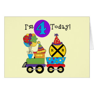 Train d'anniversaire 4e Anniversaire Tshirts et ca