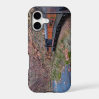 Train dans une gorge coque personnalisée pour iPho