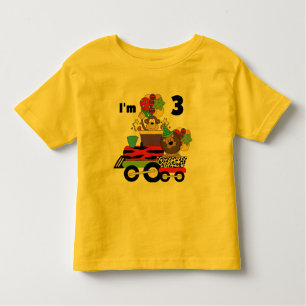 Train de la Jungle 3e Anniversaire Tshirts et cade