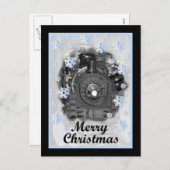 Train de modèle de Joyeux Noël (Devant / Derrière)