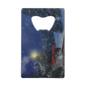 Train de Noël dans la neige (Dos)