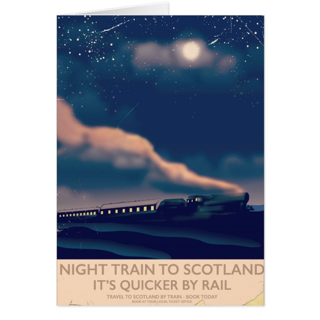 Train de nuit pour l'Écosse (Devant)