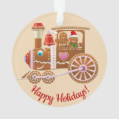 Train de pain d'épice de Noël et bande dessinée (dos)