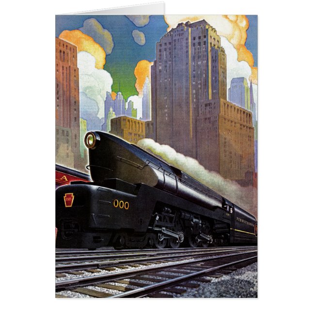 Train de Pennsylvanie par Unknown (Devant)