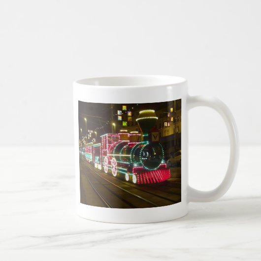 Train de tram - tasse d'illuminations de Blackpool (Droite)