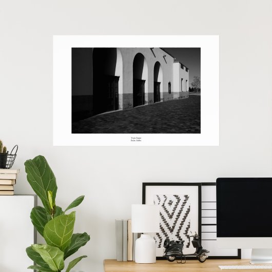 Train Depot Boise, Idaho Poster (Thuiskantoor)