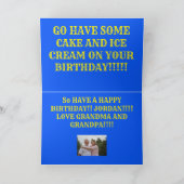 Train descendant la carte de voeux Tracks (Intérieur)