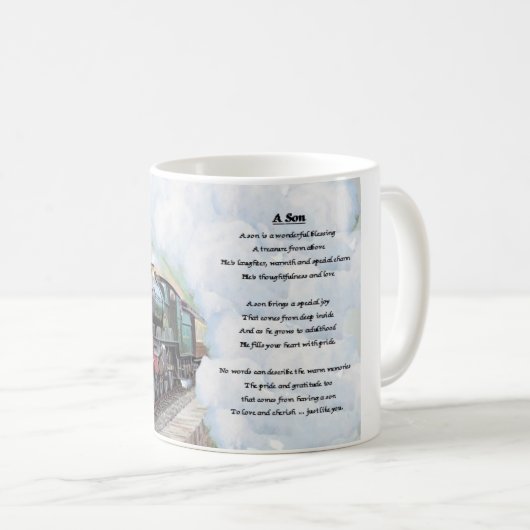 Train Design - Mok van gipsplaat (Voorkant rechts)