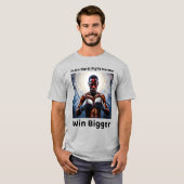 Train dur - T-shirt en boîte (Devant entier)