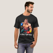 Train dur - T-shirt en boîte (Devant entier)