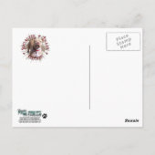 Train Educatie Pitbull socialiseren Briefkaart (Achterkant)