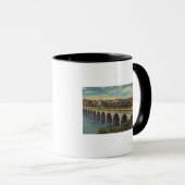 Train- en oversteekbrug mok (Voorkant rechts)