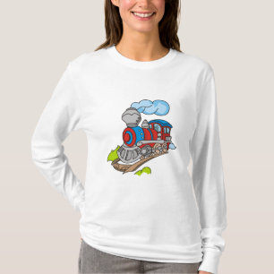 Train- en rode roodhemden en cadeautjes t-shirt