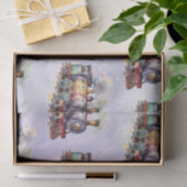 Train Engine Boy Birthday Tissuepapier (Geschenk)