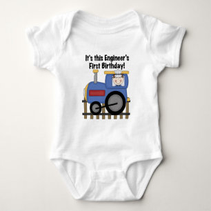 Train Engineer 1st Birthday Tshirts en geschenken