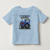 Train Engineer 3e verjaardag Tshirts en geschenken (Voorkant)