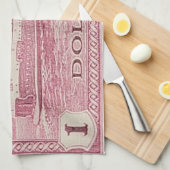 Train Ferry PEI Kitchen Towel Theedoek (Quarter Fold)