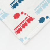 Train Fleece Blanket (Hoek)