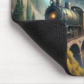 Train Fleece Blanket Muismat (Hoek)