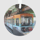 Train flottant Orange Blue Wuppertal (dos)