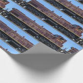 Train foto cadeaupapier (Hoek)