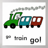 Train gaan! poster (Voorkant)