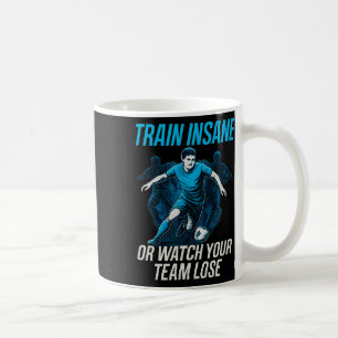 Train Gek of Kijk hoe je Team Verliest Voetbal Fan Koffiemok