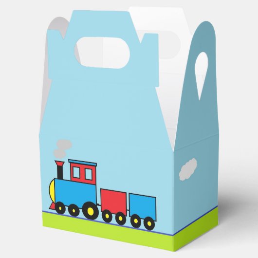 "Train" gevelgunstbox Bedankdoosjes (Geopend)